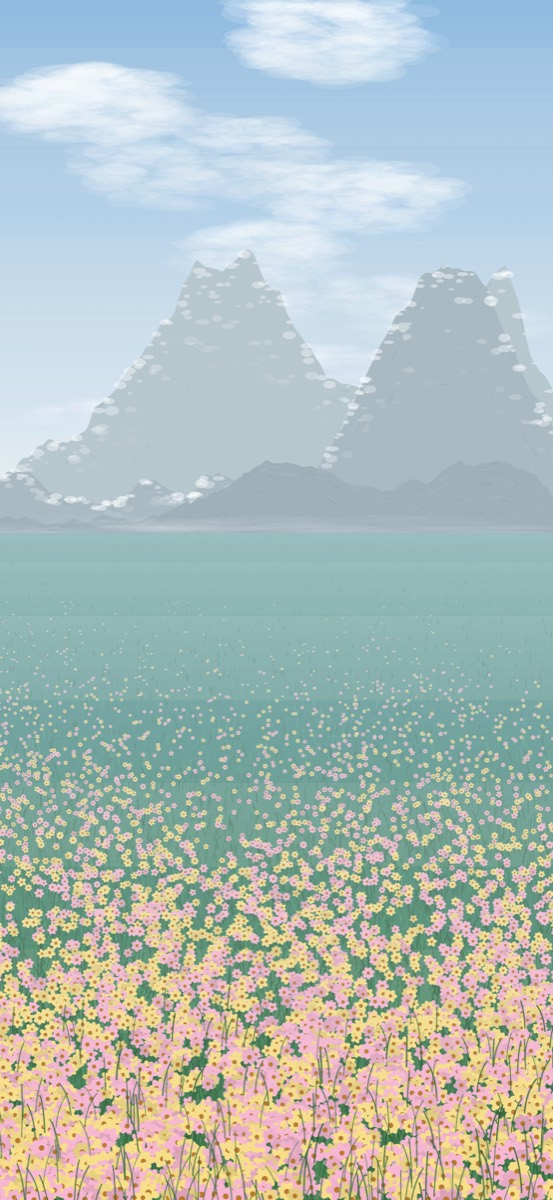 Meadow series print